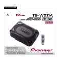 PIONEER TS-WX11A Owners Manual