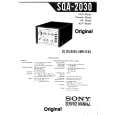 SONY SQA2030 Service Manual