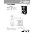 SONY SSD715AV Service Manual