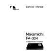 NAKAMICHI PA-304 Service Manual