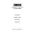 ZANUSSI ZCE7702X Owners Manual