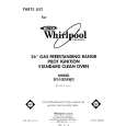 WHIRLPOOL SF5100SRW3 Parts Catalog