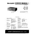 SHARP SA11H/B/E Service Manual