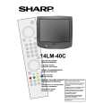 SHARP 14LM40C Owners Manual