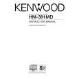 KENWOOD HM-381MD Owners Manual