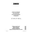 ZANUSSI ZT 1551 Owners Manual