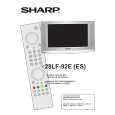 SHARP 28LF92E Instrukcja Obsługi
