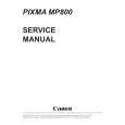 CANON PIXMA MP800 Manual de Servicio