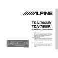 ALPINE TDA7566R Owners Manual