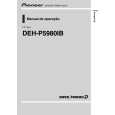 PIONEER DEH-P5980IB/XF/BR Manual de Usuario