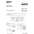SANYO VHR244G/EX Service Manual