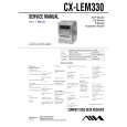 SONY CX-LEM330 Instrukcja Serwisowa