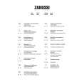 ZANUSSI ZESW2226 Owners Manual
