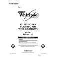 WHIRLPOOL RM286PXV3 Katalog Części