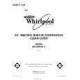 WHIRLPOOL RB120PXK2 Katalog Części