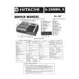 HITACHI D-3500BS Service Manual