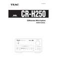 TEAC CRH250 Manual de Usuario