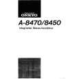 ONKYO A8450 Owners Manual
