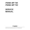 CANON PIXMA MP750 Instrukcja Serwisowa