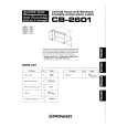 PIONEER CB-2601 Manual de Usuario