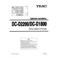 TEAC DC-D2200 Service Manual
