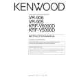 KENWOOD VR906 Owners Manual
