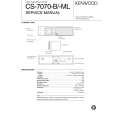 KENWOOD CS7070ML Service Manual