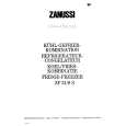 ZANUSSI ZF21/9S Owners Manual