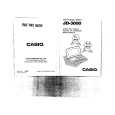 CASIO JD3000BK Owners Manual