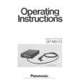 PANASONIC GPMS112 Instrukcja Obsługi