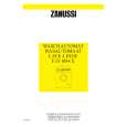 ZANUSSI FJS1094 Owners Manual