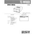 SONY TCWR808 Instrukcja Serwisowa