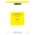 ZANUSSI ZWG3101 Owners Manual