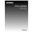 YAMAHA RX-V293 Owners Manual