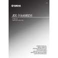 YAMAHA RXV440RDS Owners Manual