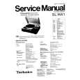TECHNICS SL-MA1 Manual de Servicio