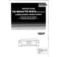 JVC TD-W305 Manual de Usuario