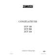 ZANUSSI ZCF230 Owners Manual