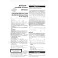PANASONIC CFVDD372M Owners Manual