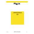 REX-ELECTROLUX IZZI W Owners Manual