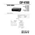 SONY CDP-H7900 Instrukcja Serwisowa