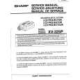 SHARP XV325P Service Manual