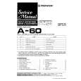 PIONEER A-60 Service Manual