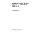 AEG FAVCOMPACT 505 I Owners Manual