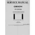 ORION TV-5532SI Service Manual