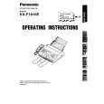 PANASONIC KX-F1810E Owners Manual