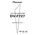 PIONEER DV-F727 Manual de Usuario