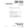 SONY CDP-C331 Service Manual