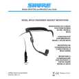 SHURE WH30XLR Owners Manual