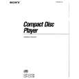 SONY CDP-C312M Owners Manual